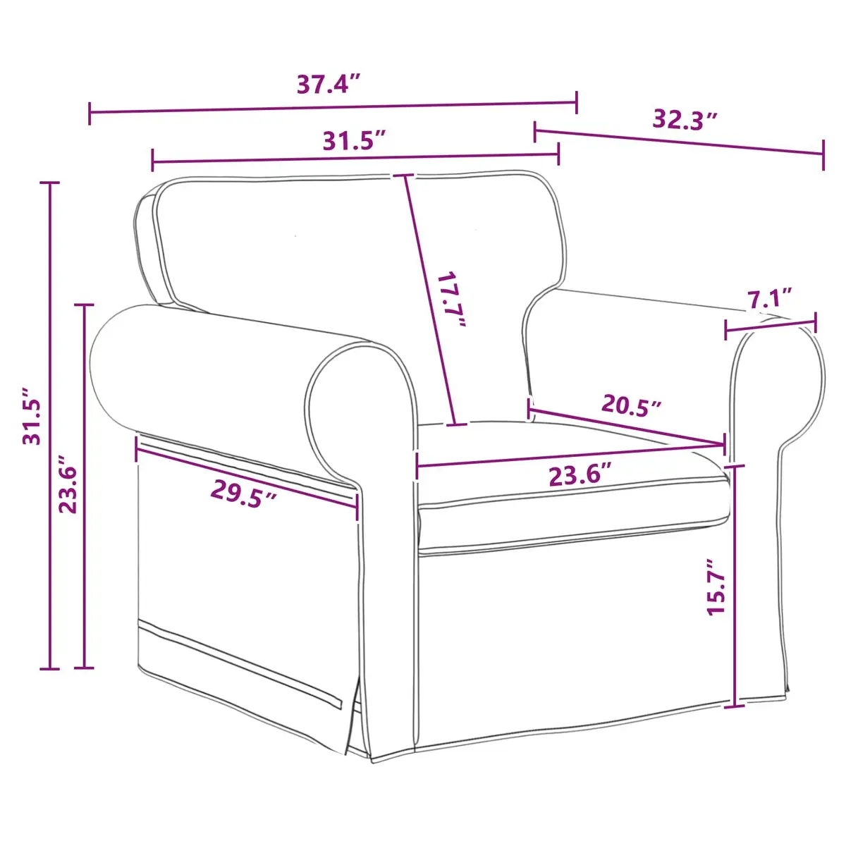 Modern Grey Fabric Sofa Modular Design Living Room Furniture Sectional Couch