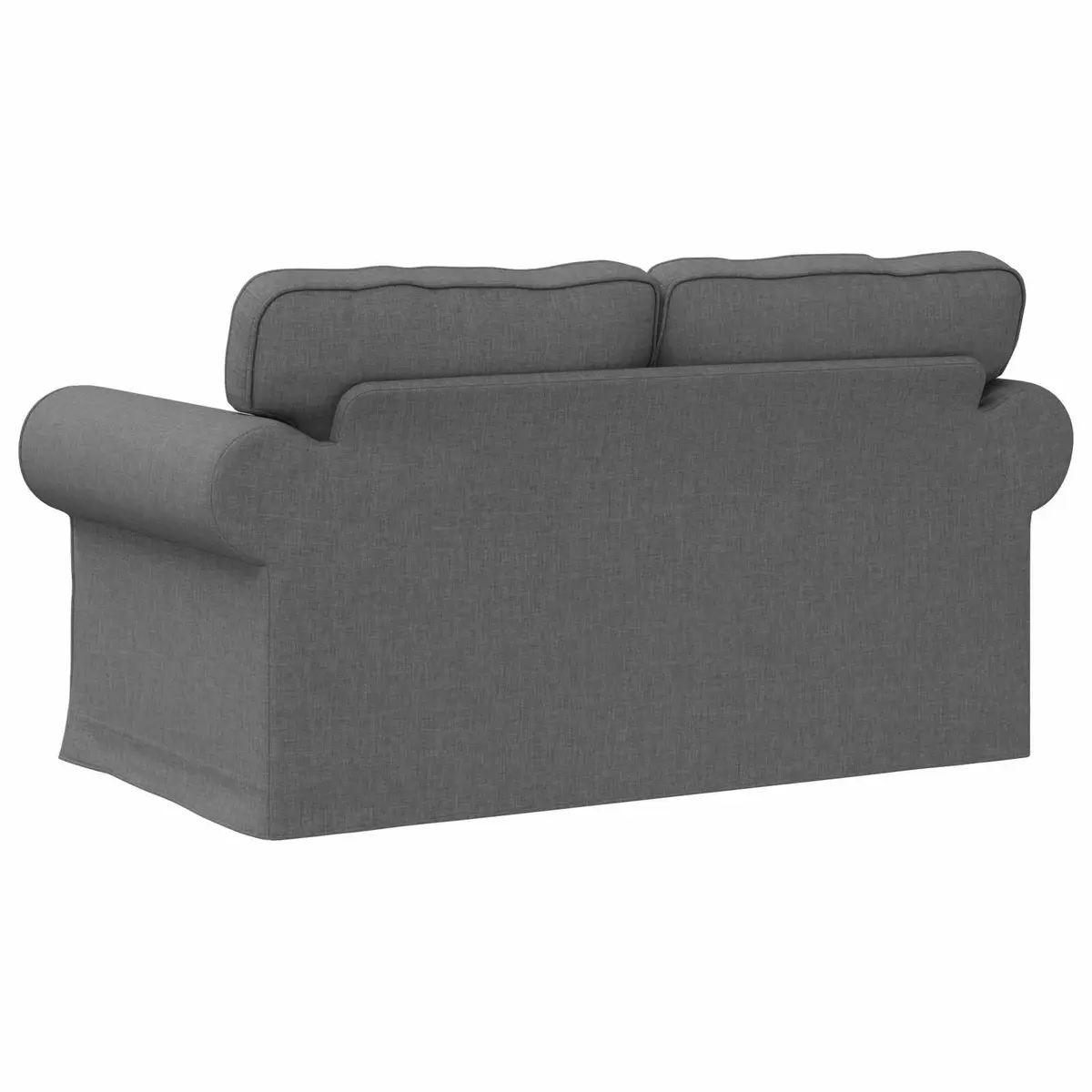 Modern Sofa Grey Modular Lounge Couch Living Room Furniture Clean Lines Design
