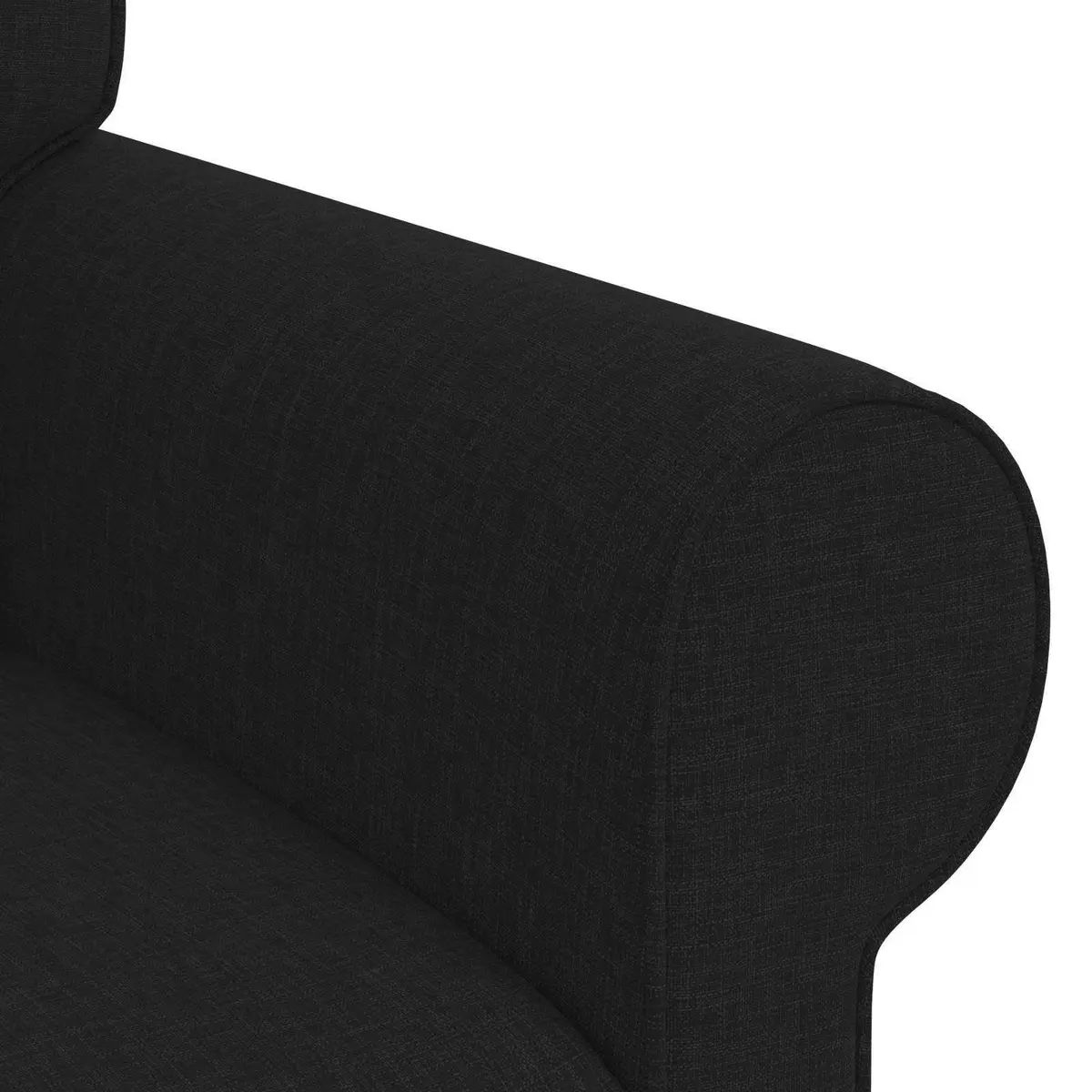 Black Modular Sofa for Comfort