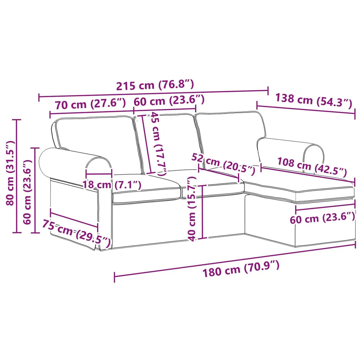 Black Fabric Sofa for Comfort and Style