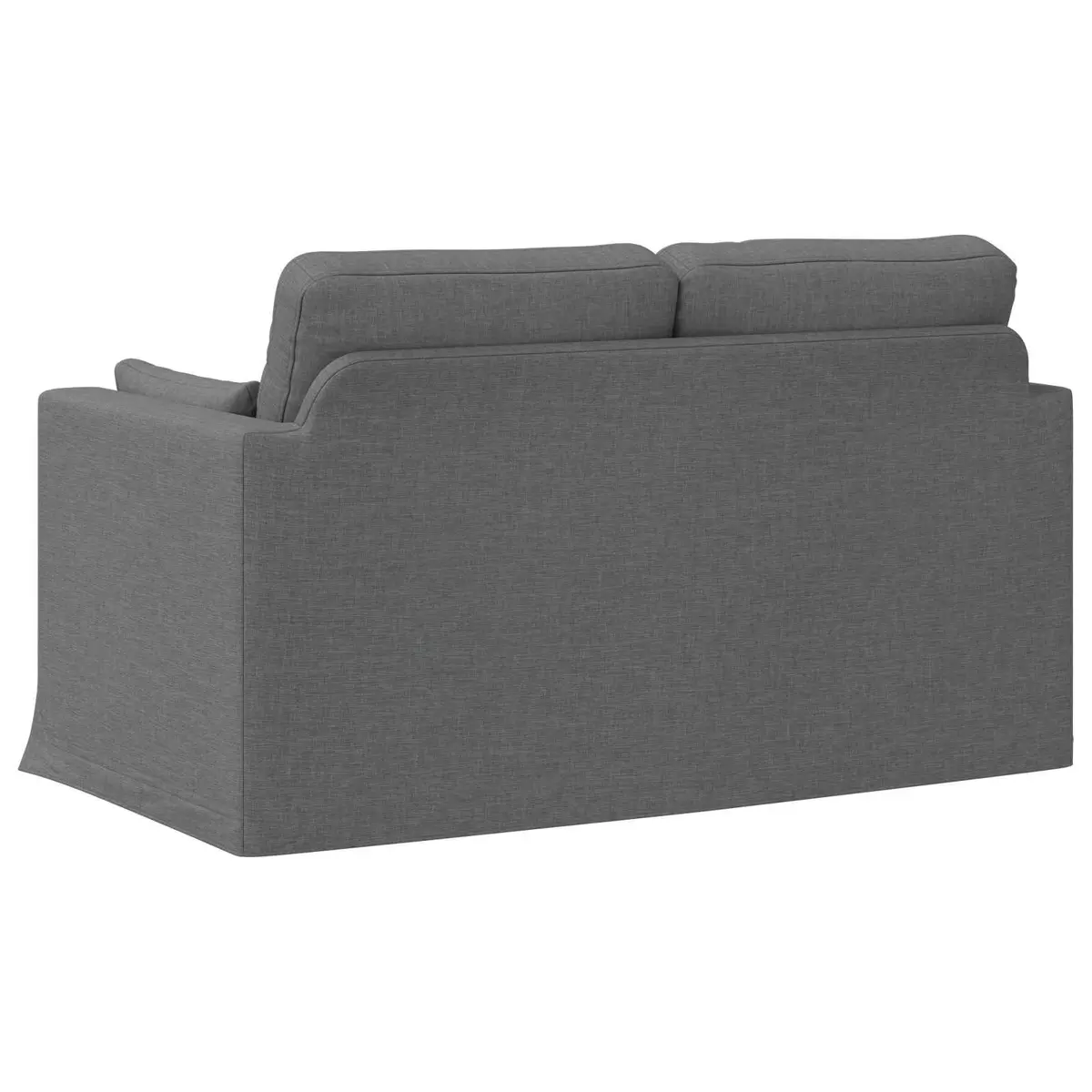 Grey Fabric Sofa Modern Living Room Sectional Modular Lounge 139cm Wide Couch