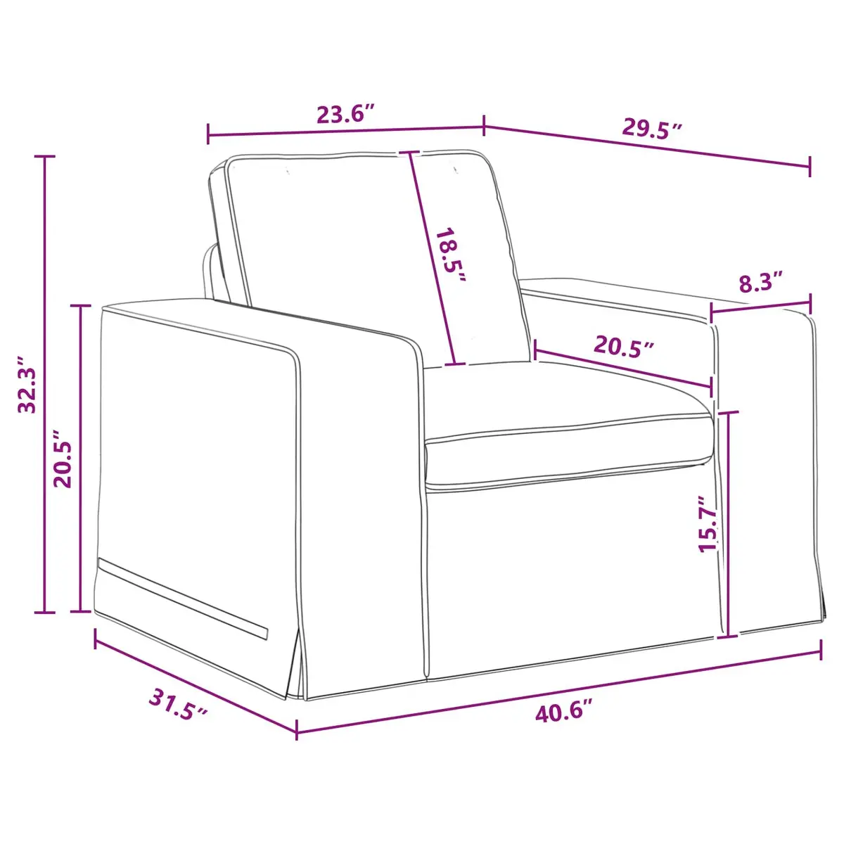 Modern Modular Sofa Grey Fabric Sectional Living Room Lounge Furniture