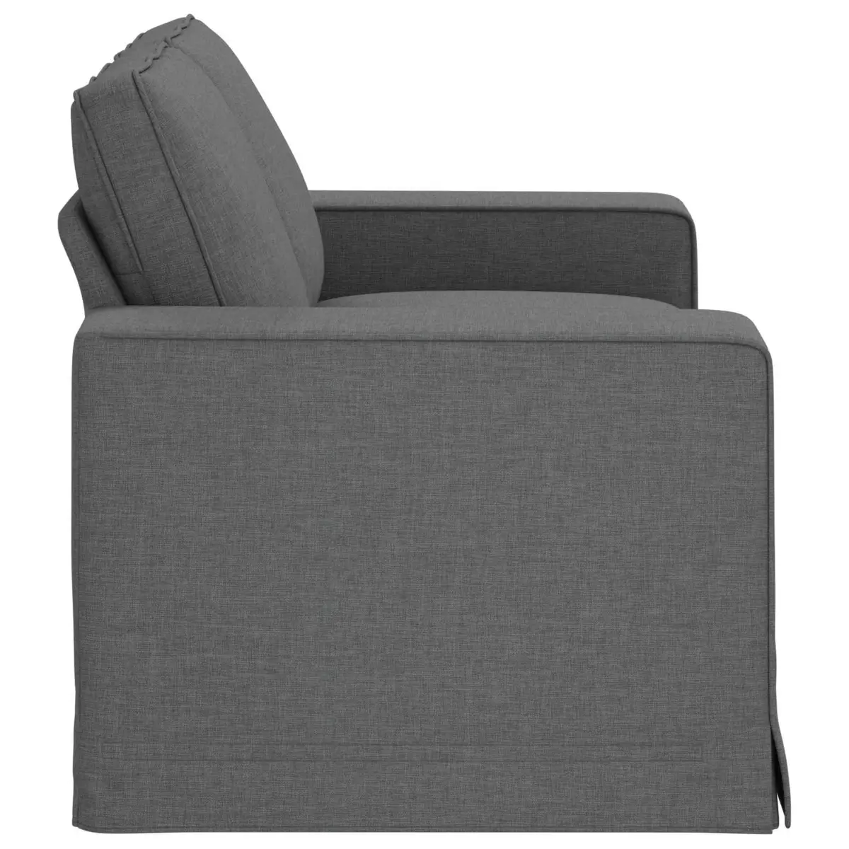 Modern Grey Sofa 162x80x82cm Modular Sectional Lounge Living Room Furniture