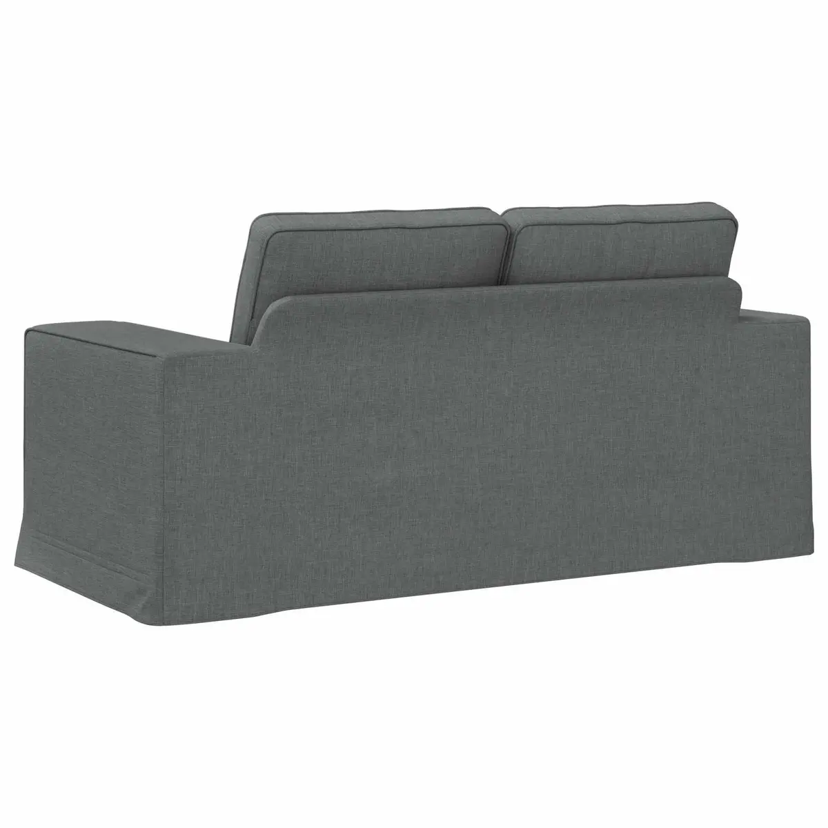 Modern Grey Sofa 162x80x82cm Modular Sectional Lounge Living Room Furniture