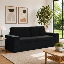 Your Ideal Black Modular Sofa for Cozy Living Spaces