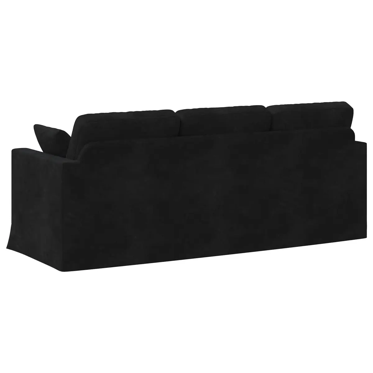 Black Velvet Sofa