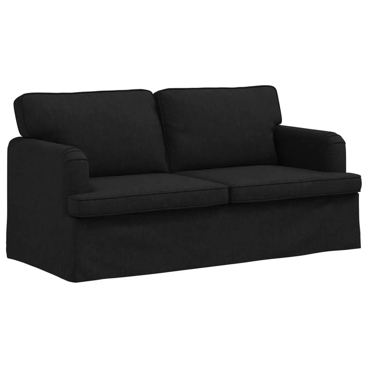 Black Fabric Sofa