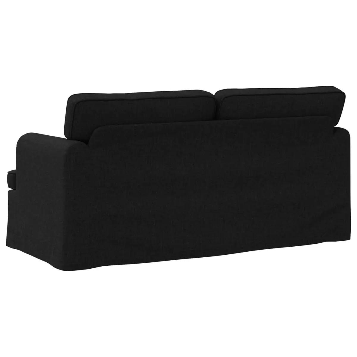 Black Fabric Sofa