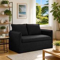 Your Friendly Black Modular Sofa for Relaxation