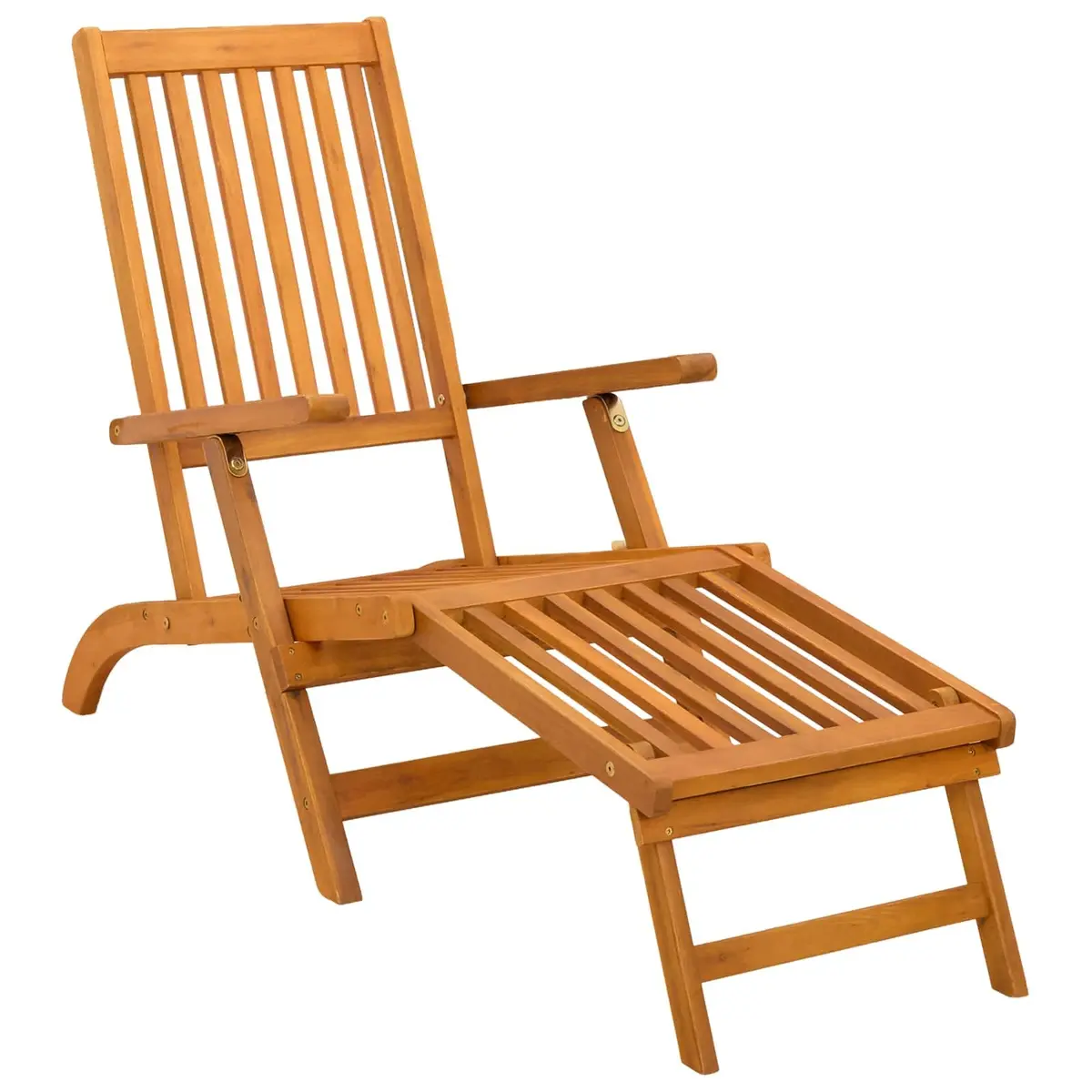 Acacia Wood Reclining Loungers