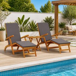 Friendly Folding Loungers for Outdoor Enjoyment