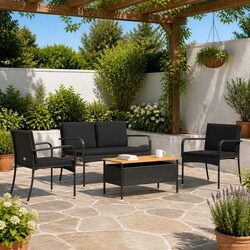 Create Your Perfect Outdoor Space with This Garden Furniture Set