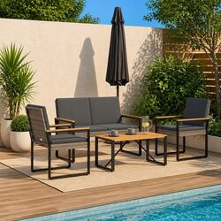 Your Perfect 4-Piece Outdoor Furniture Companion
