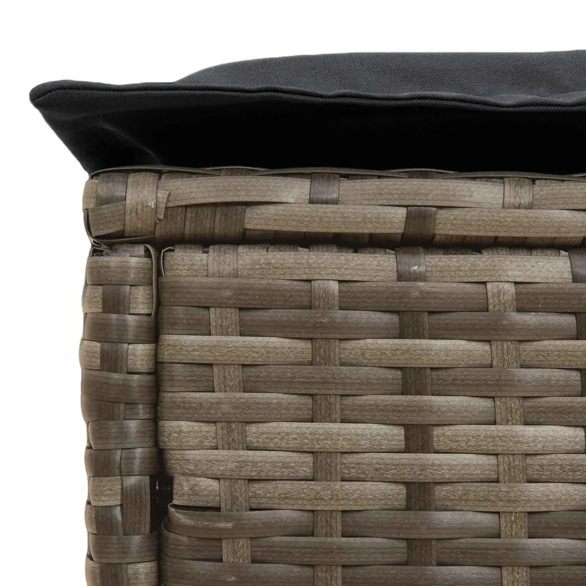 Grey Footstool for Relaxation