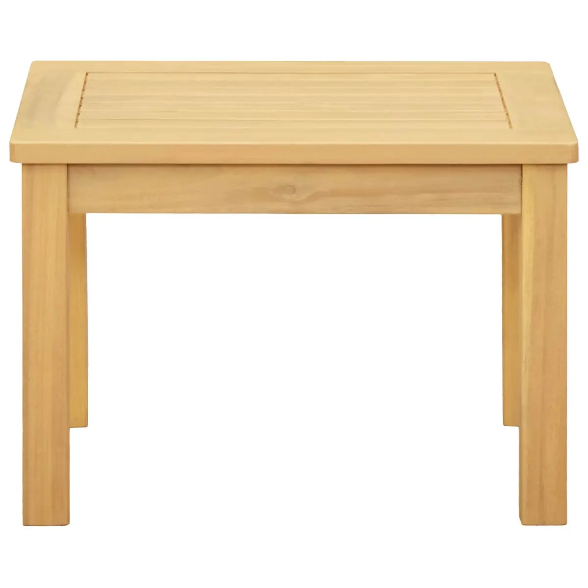 Solid Acacia Wood Coffee Table Indoor Outdoor Garden Living Room Furniture Brown
