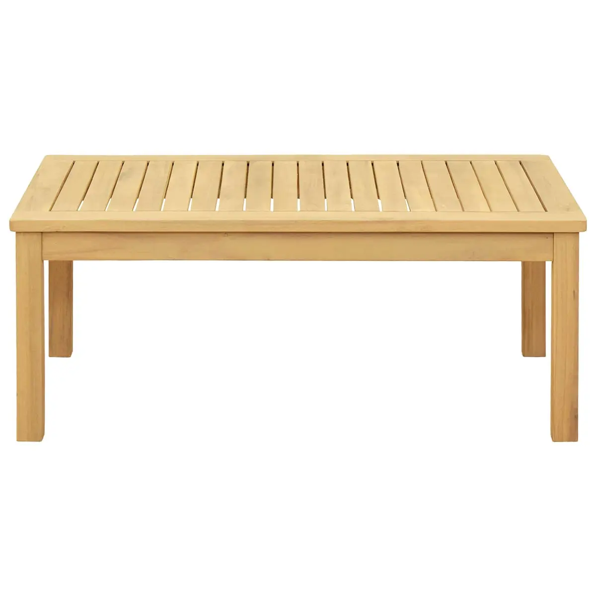 Coffee Table Solid Acacia Wood Garden Patio Outdoor Indoor Furniture Brown