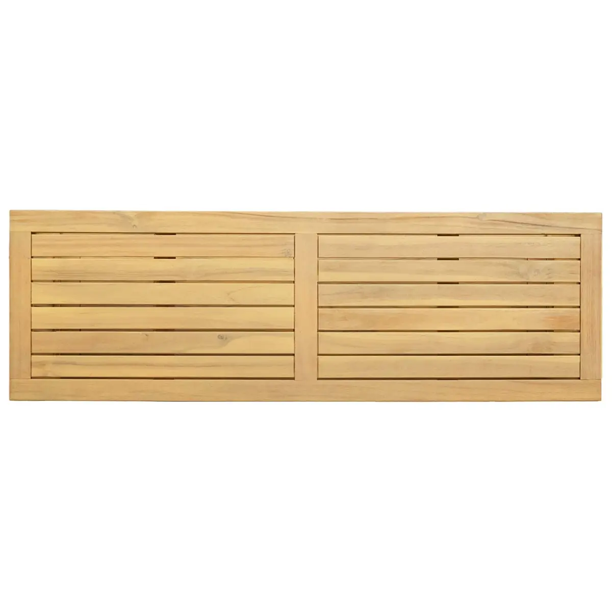 Garden Console Table Water-Resistant Light Acacia 110 x 35 x 75 cm