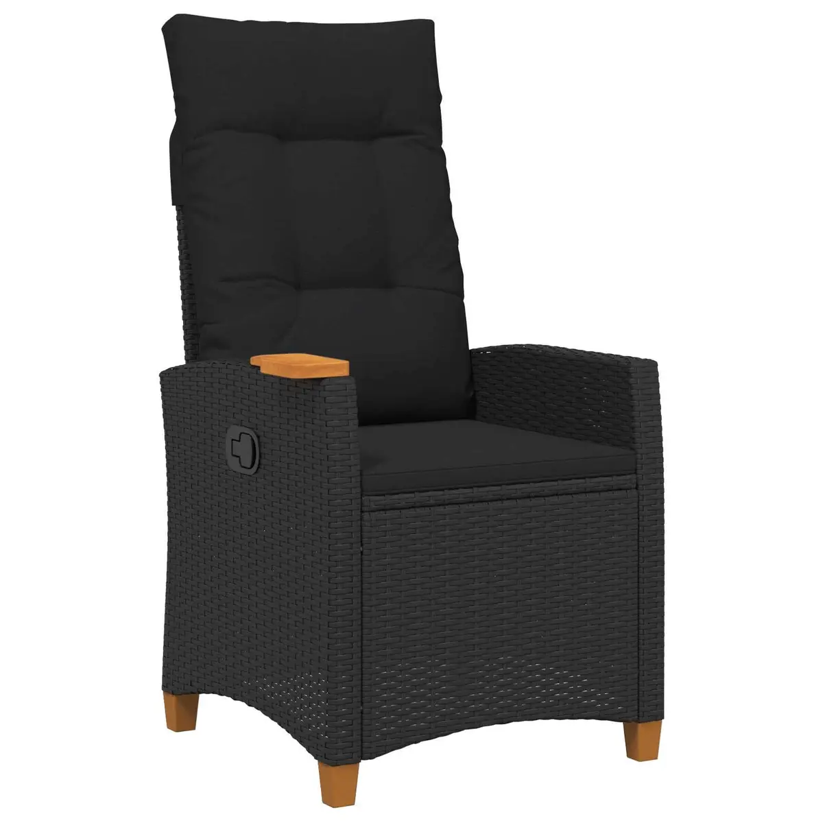 Outdoor Reclining Chair with Side Table