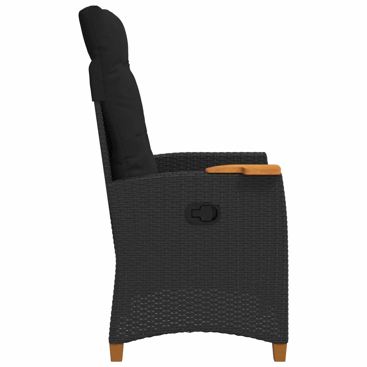 Outdoor Reclining Chair with Side Table