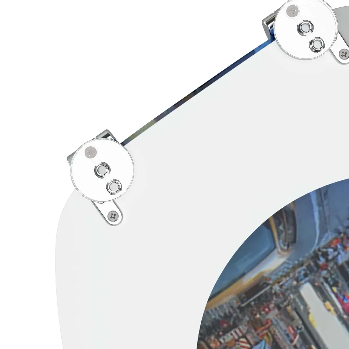 Soft-Close Toilet Seat Multicolour MDF Board Standard Size
