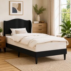 Discover Your New Black Bed Frame with Headboard
