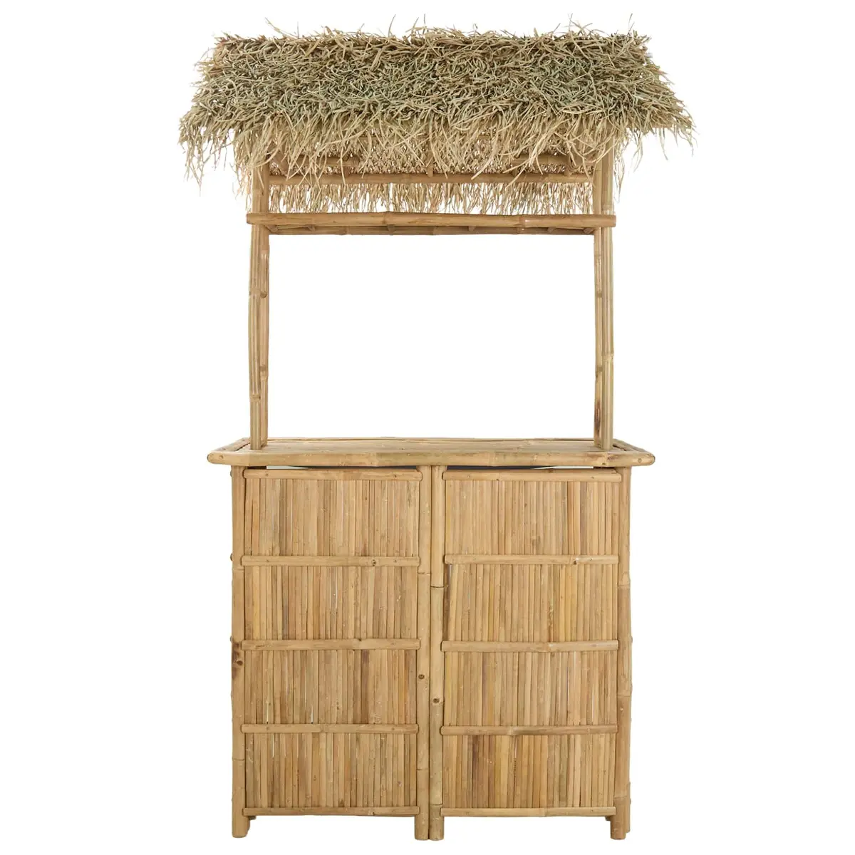 Outdoor Bamboo Bar Table