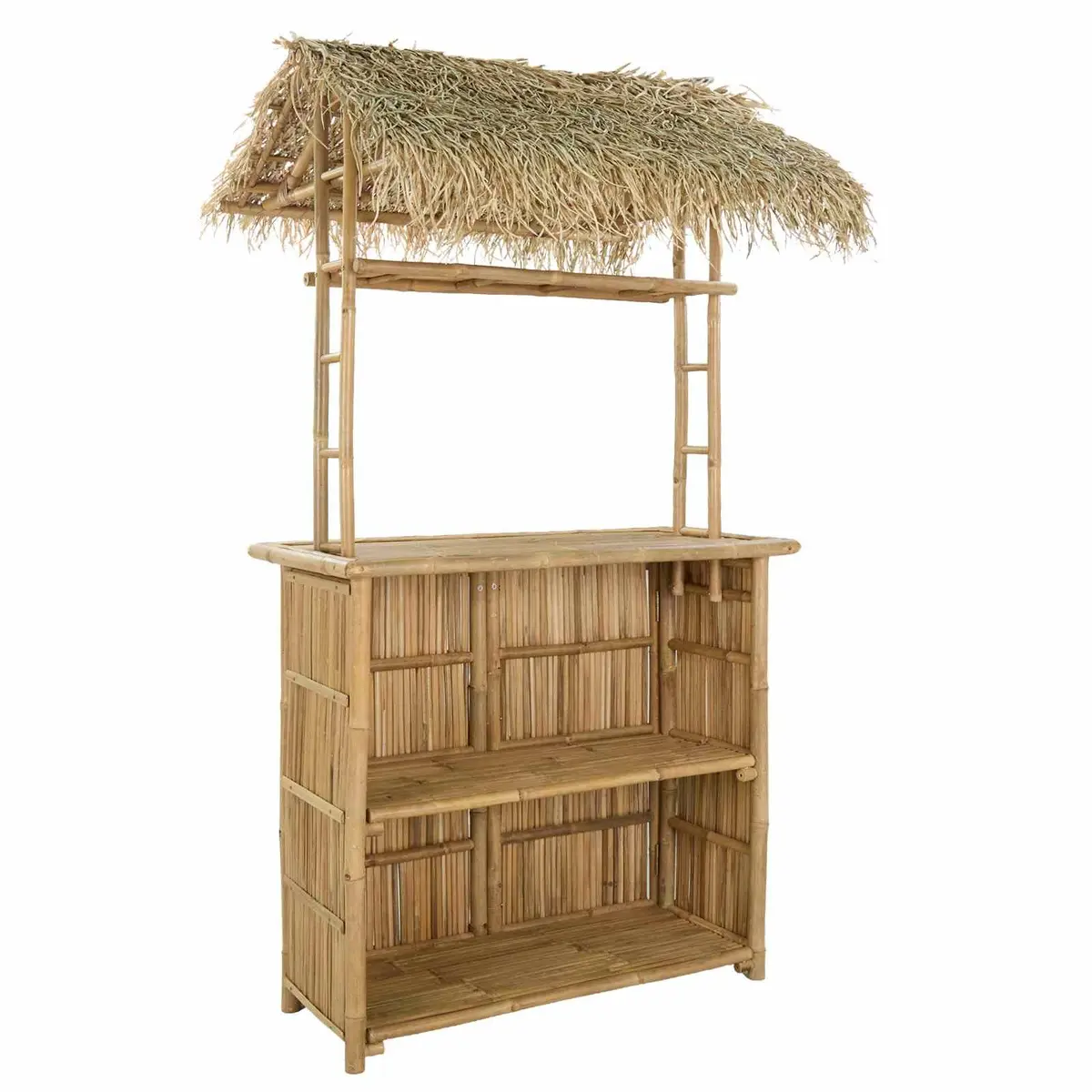 Outdoor Bamboo Bar Table