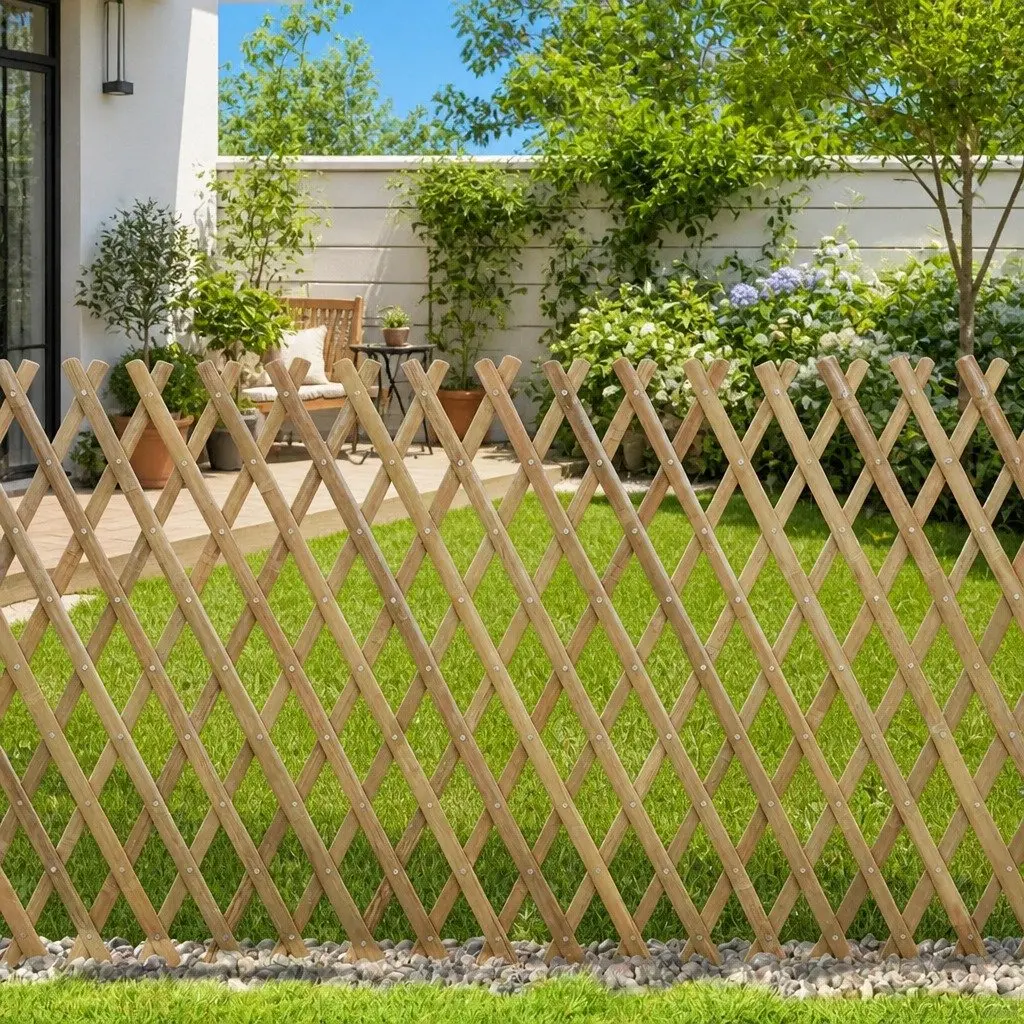 Bamboo Trellis for Plant Support 100 x 105 cm