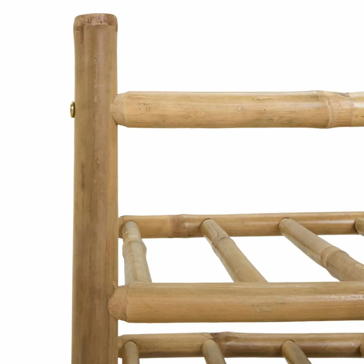Wine Rack Bamboo Natural 57 x 29.5 x 72 cm Modern Storage Display Stand
