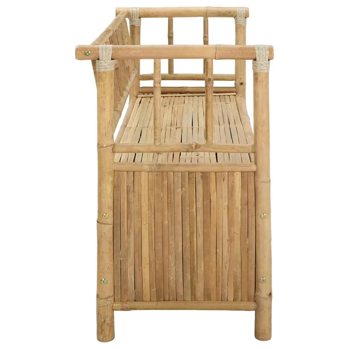 Garden Storage Bench Outdoor Seating Patio Furniture with Storage Compartment