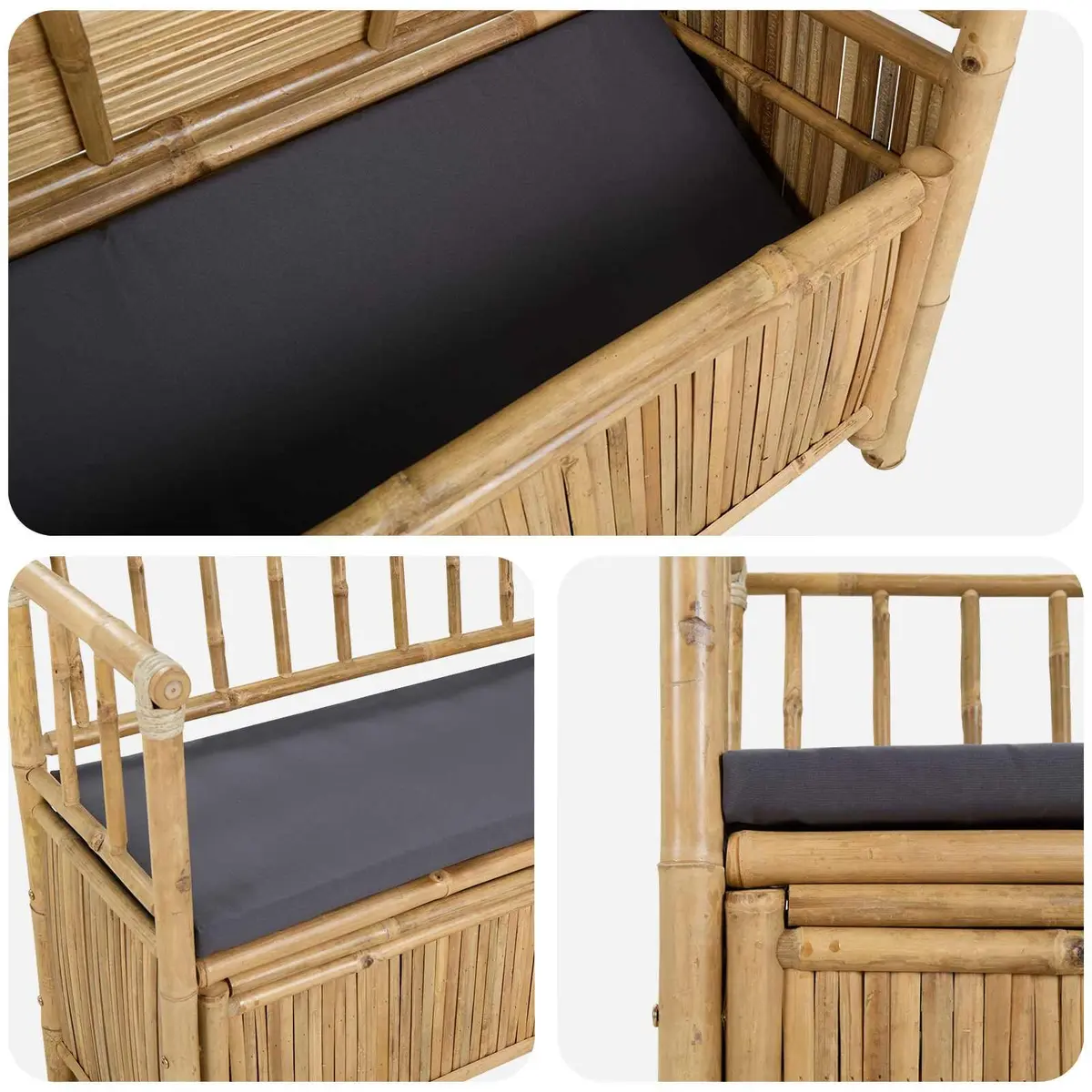 Garden Storage Bench for Tools and Seating