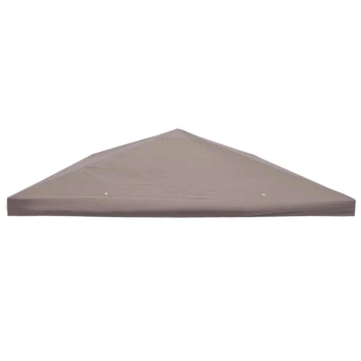 Gazebo Cover Waterproof 300x300cm Collapsible Taupe