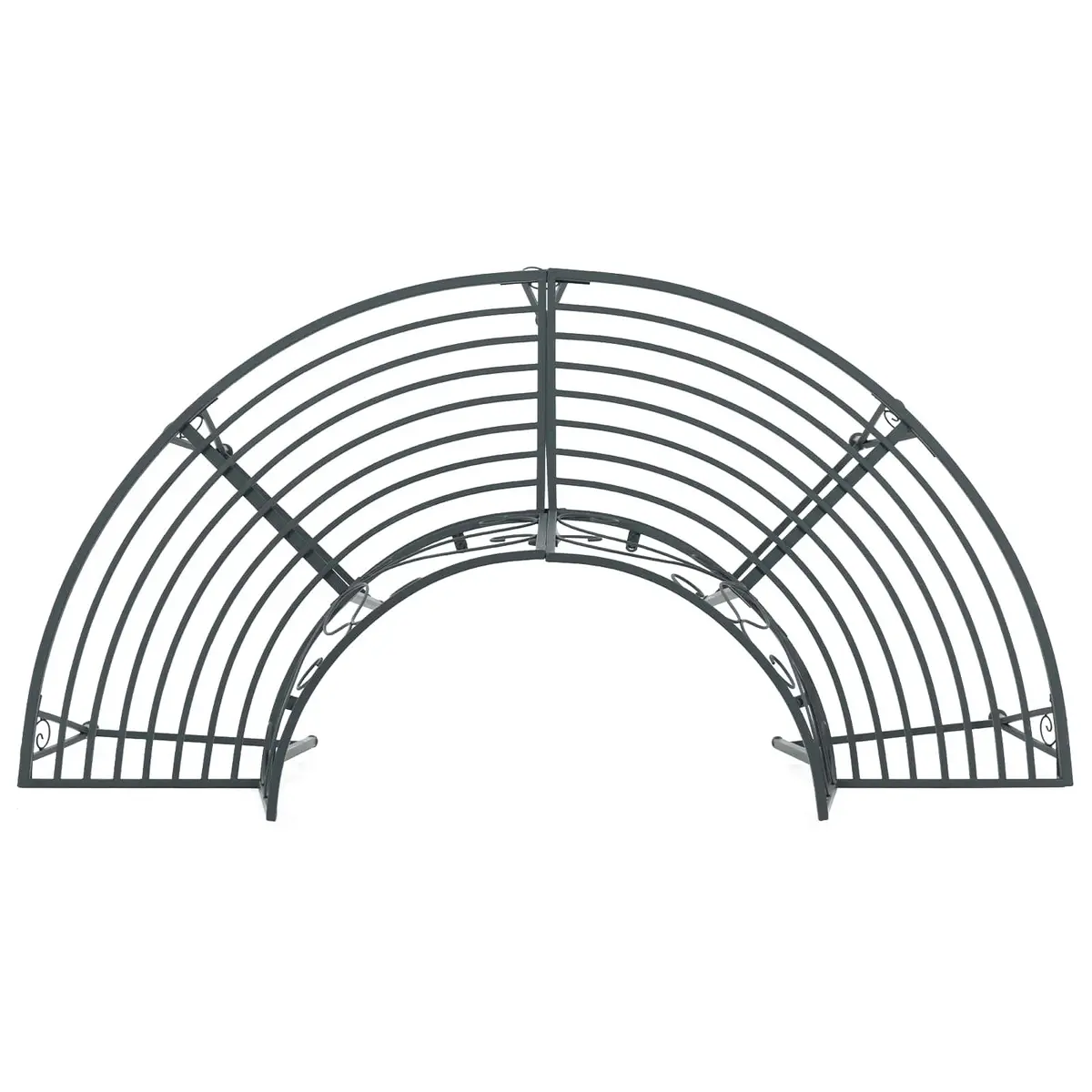 Tree Bench Circular Wrap-Around 4-Seater Outdoor Garden Furniture