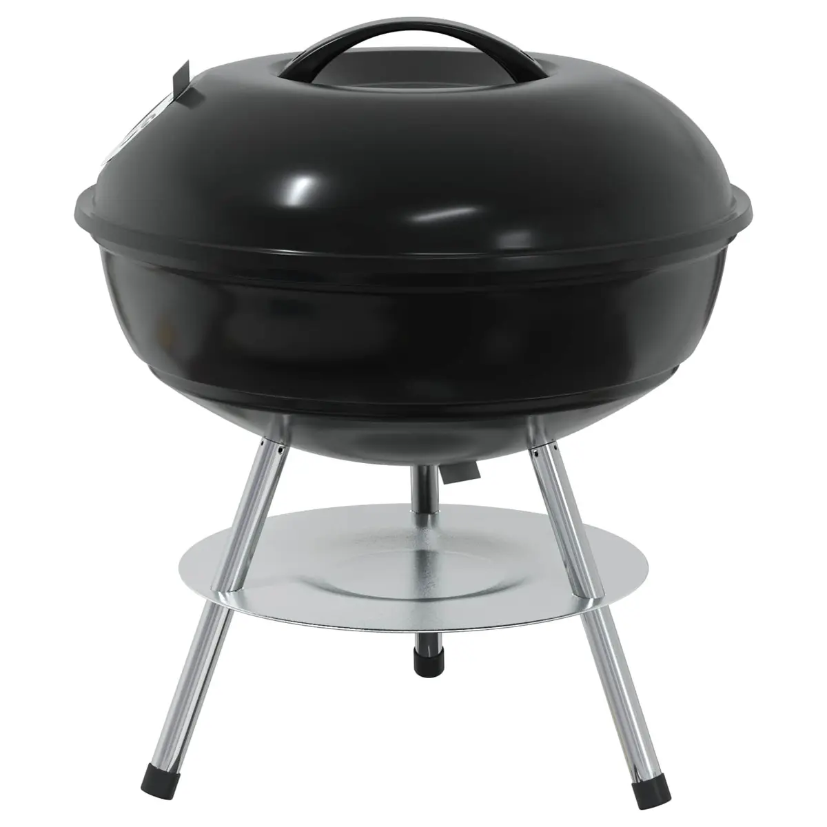 36.5cm Black Charcoal Grill for Outdoor Cooking