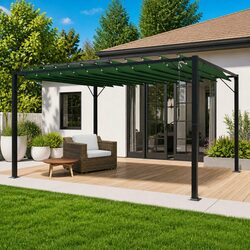 Friendly Outdoor Gazebo with Adjustable Roof