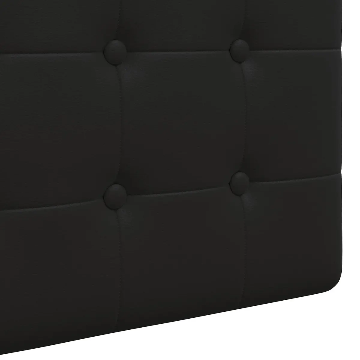 Hanging Headboard Wall Mounted Bedroom Backrest Modern Minimalist Design Black
