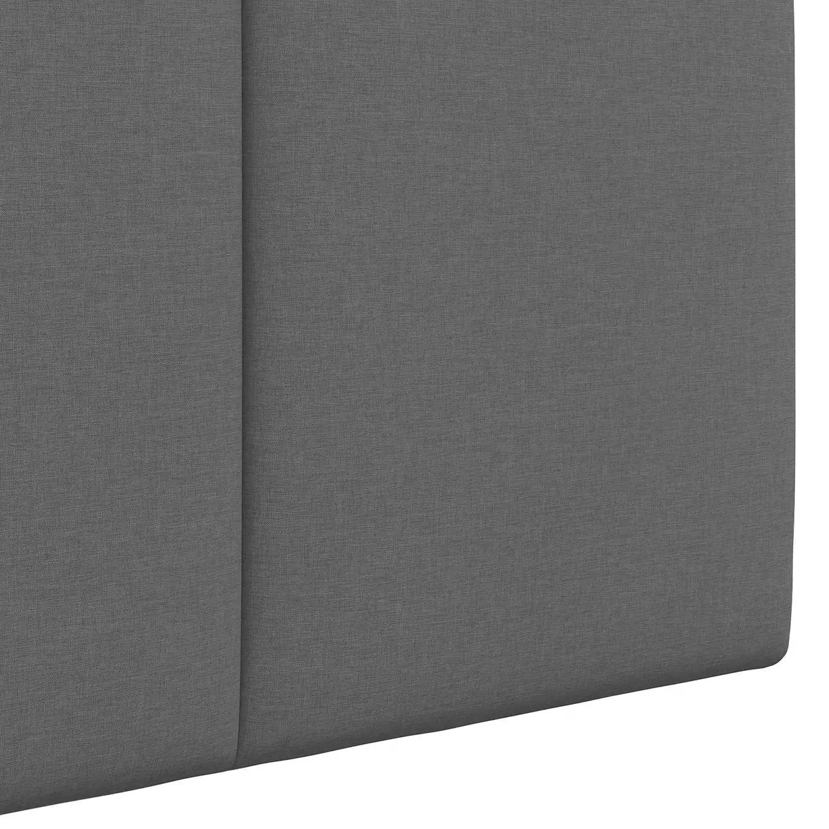 Hanging Headboard Modern Upholstered Wall Mounted Grey Fabric