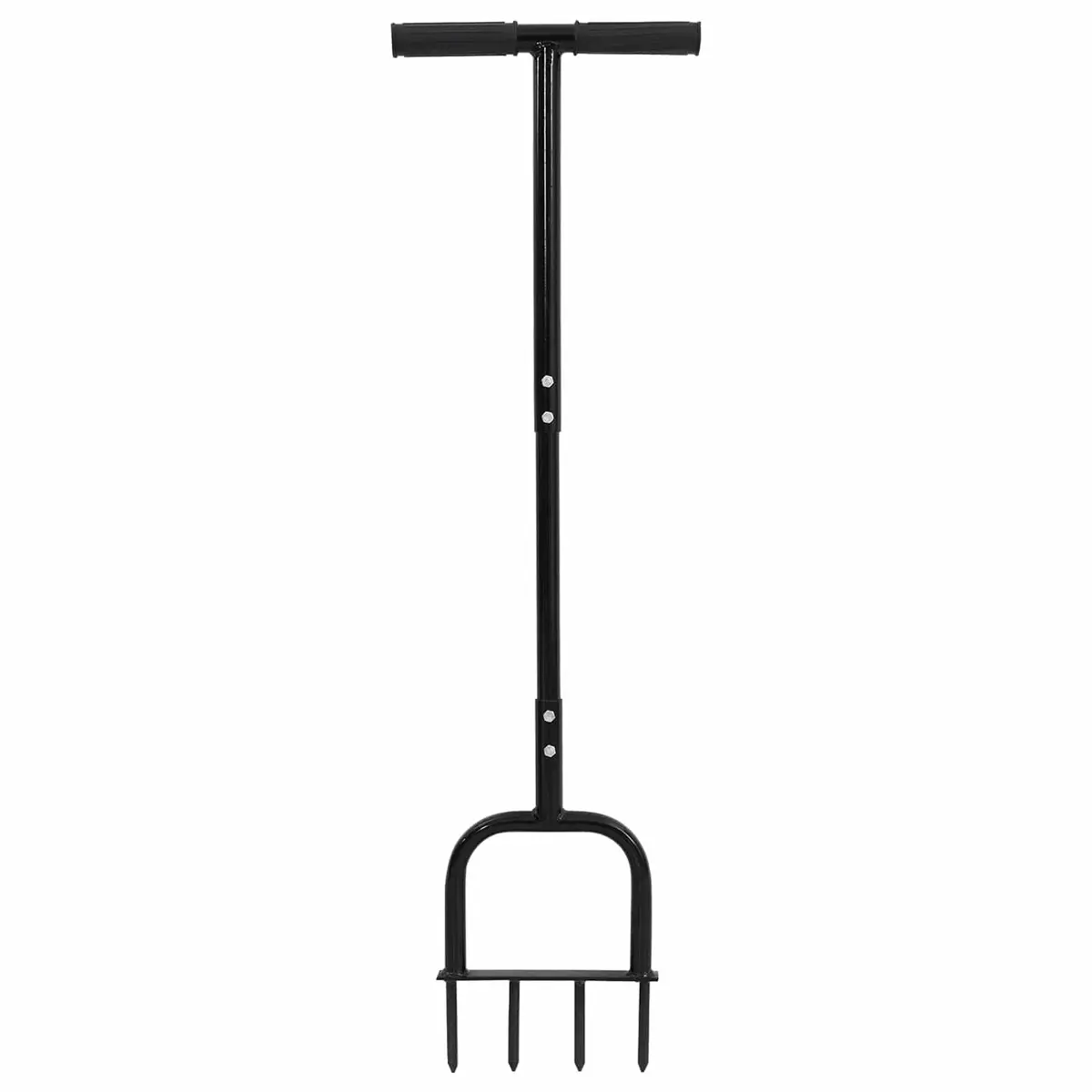Black Lawn Aerator Tool for Healthier Lawns