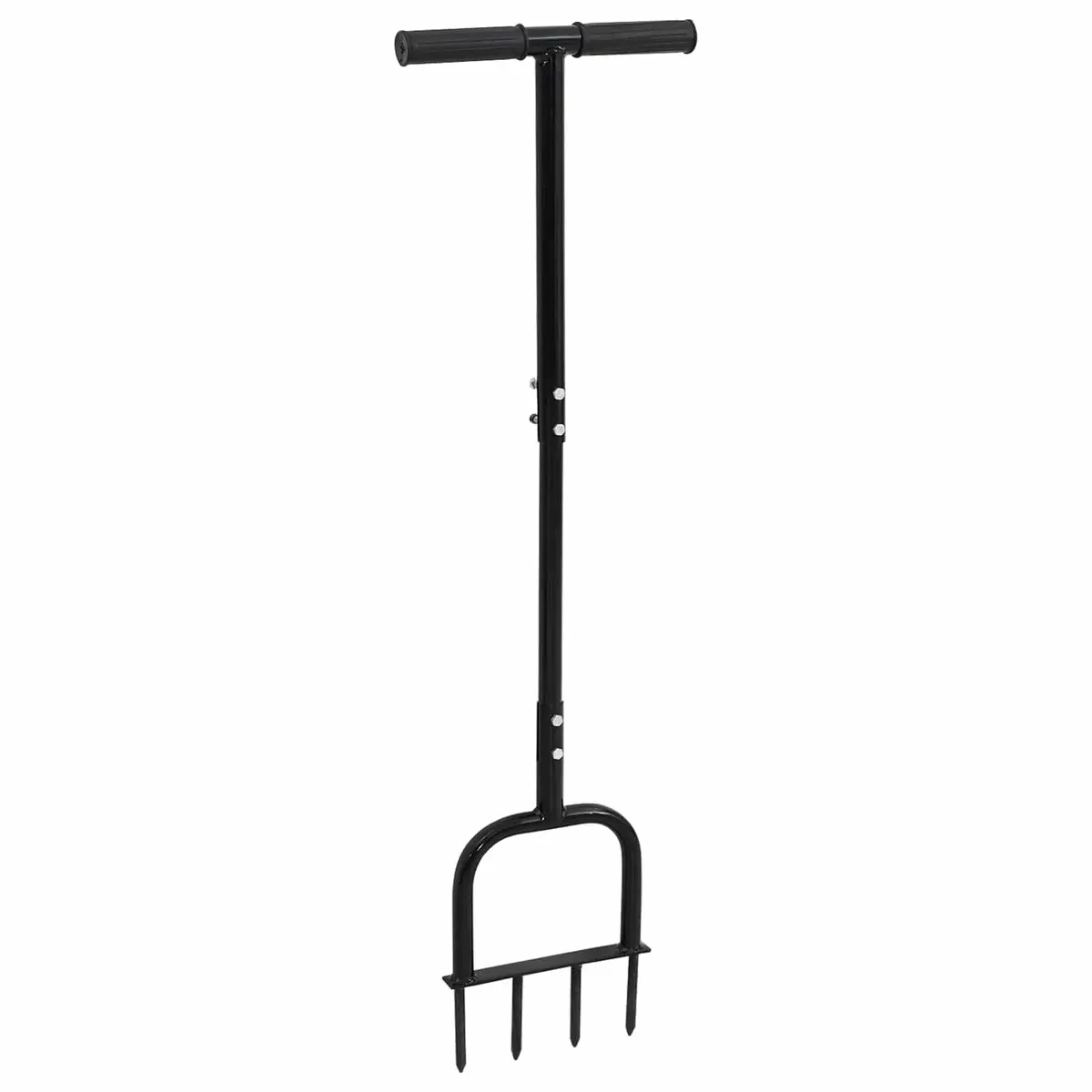 Black Lawn Aerator Tool for Healthier Lawns