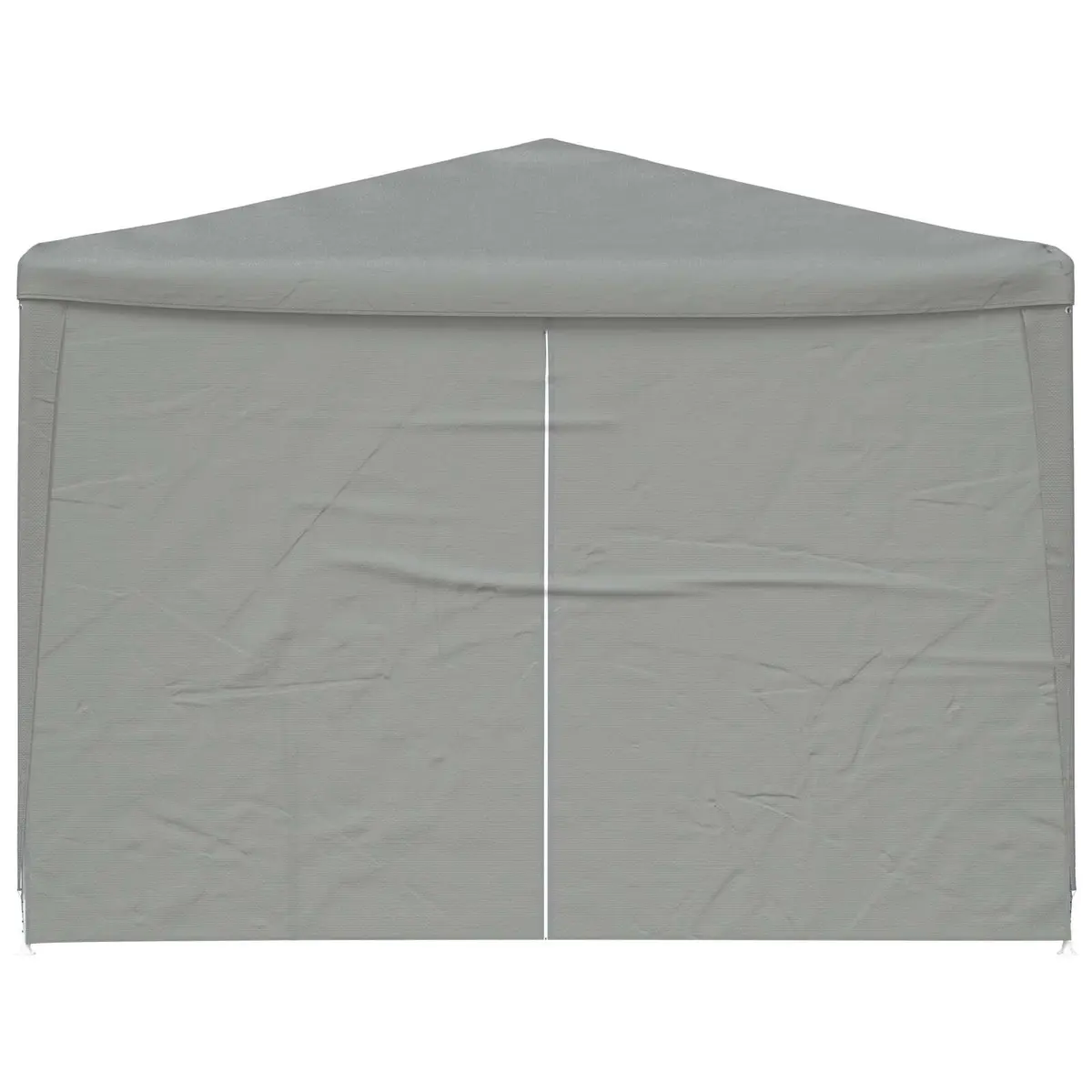 Party Tent Grey 1200 x 300 x 255 cm Outdoor Canopy Gazebo with Side Panels and Doors