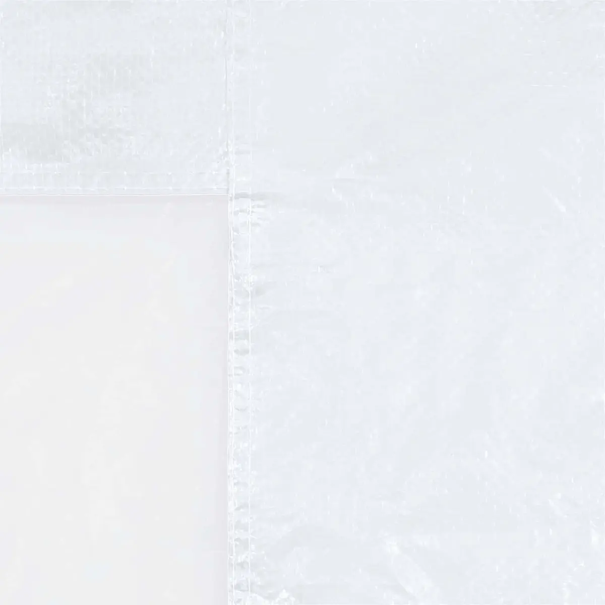 Party Tent Sidewall Weather-Resistant with Decorative Windows 200 x 195 cm White PE Steel