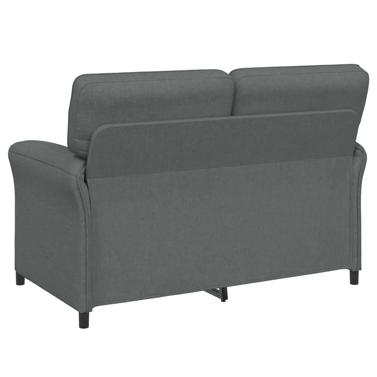Grey Sofa Modern Contemporary Living Room Furniture Metal Frame Foam Cushions