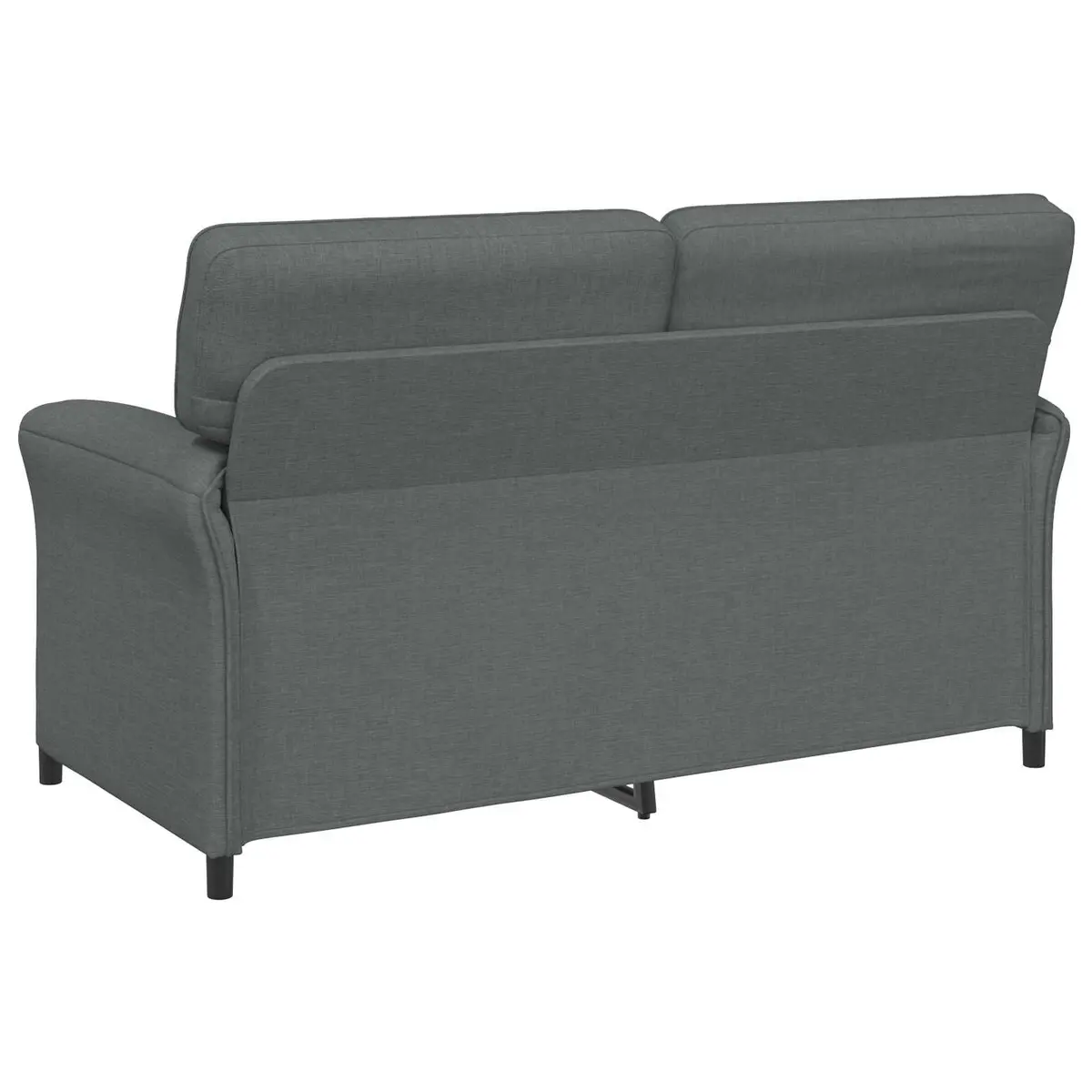 Grey Sofa Modern Contemporary Living Room Lounge Couch Metal Frame Cushioned