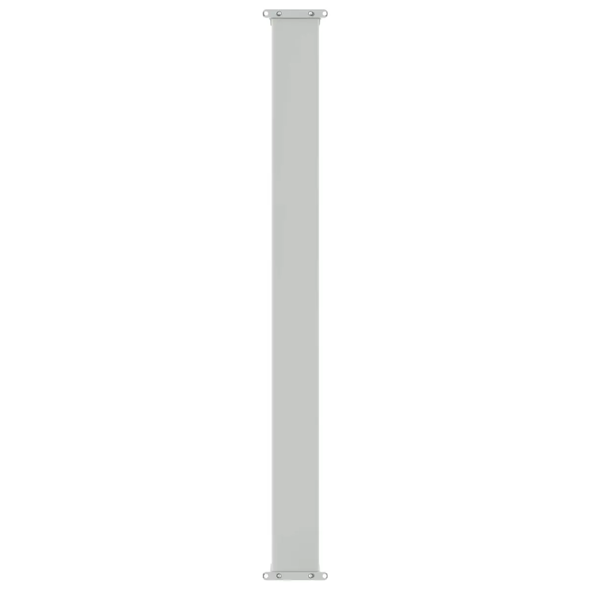 Retractable Side Awning Flexible Shading 117 x 500 cm Outdoor Garden Patio Shade Polyester