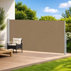 Get Your Retractable Side Awning 180 x 500 cm for Outdoor Areas