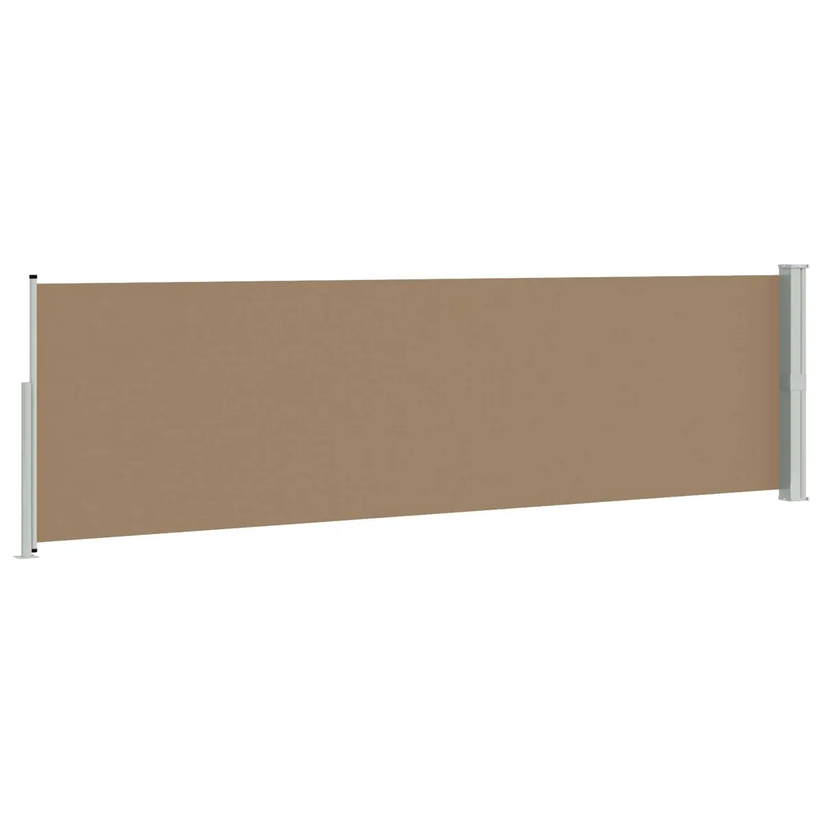 Retractable Side Awning 117 x 600 cm Outdoor Garden Patio Shade Privacy Screen