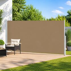Your Perfect Outdoor Awning: Retractable 200 x 600 cm Taupe