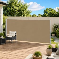 Retractable Side Awning 220 x 600 cm Garden Patio Sunshade Privacy Protection