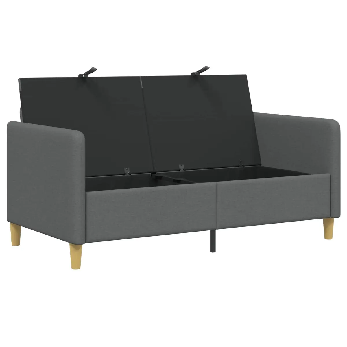 Dark Grey Storage Sofa