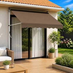 Enhance Your Space with a 300cm Manual Retractable Awning